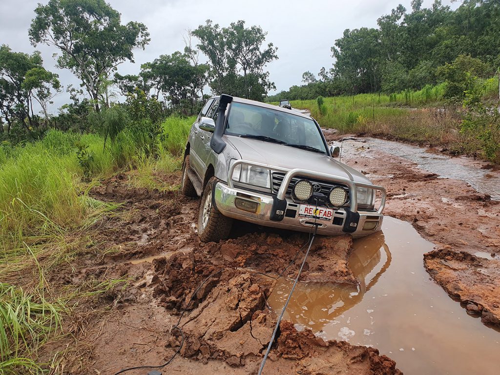 Car stuck