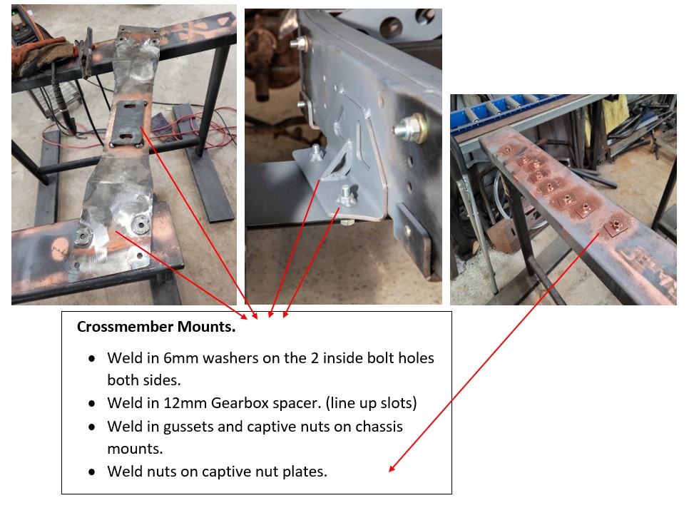 Cross Member Mounts