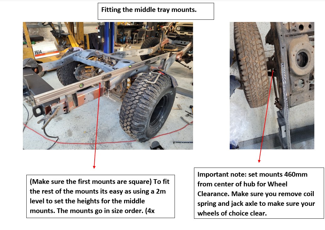 80/105 Series Land Cruiser Tray Mounts - Refab Engineering