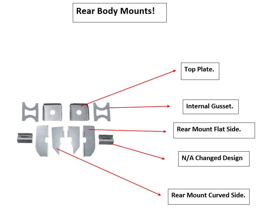 Rear Body Mounts