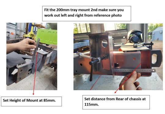 80/105 Series Land Cruiser Tray Mounts - Refab Engineering