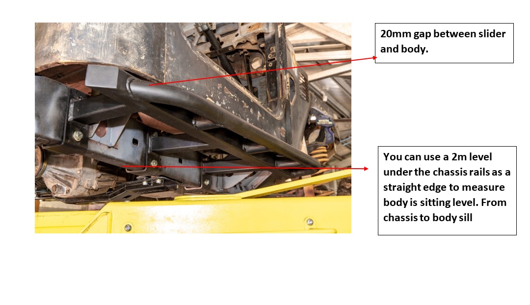 Land Cruiser 40/80 Series Chassis Body Mounts (1979 – 1984)